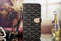 Goyard iPhone 5S/5 Cases Wallet Black