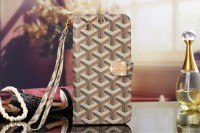 Goyard iPhone 5S/5 Covers Wallet Gray